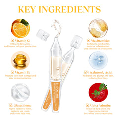 THESKCARE Ampoules vitamine C – hydratation et éclat tout au long de la journée