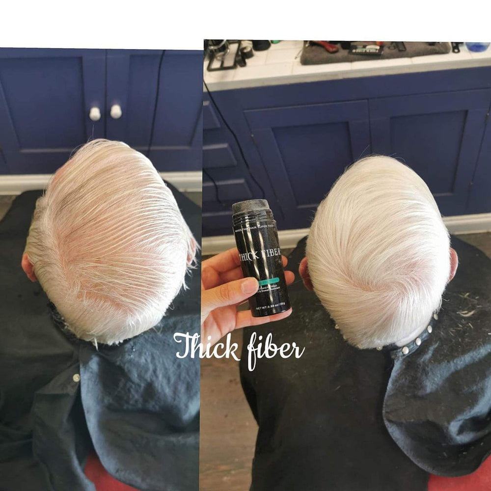 Thick Fiber: application uniforme pour couvrir les zones clairsemées.