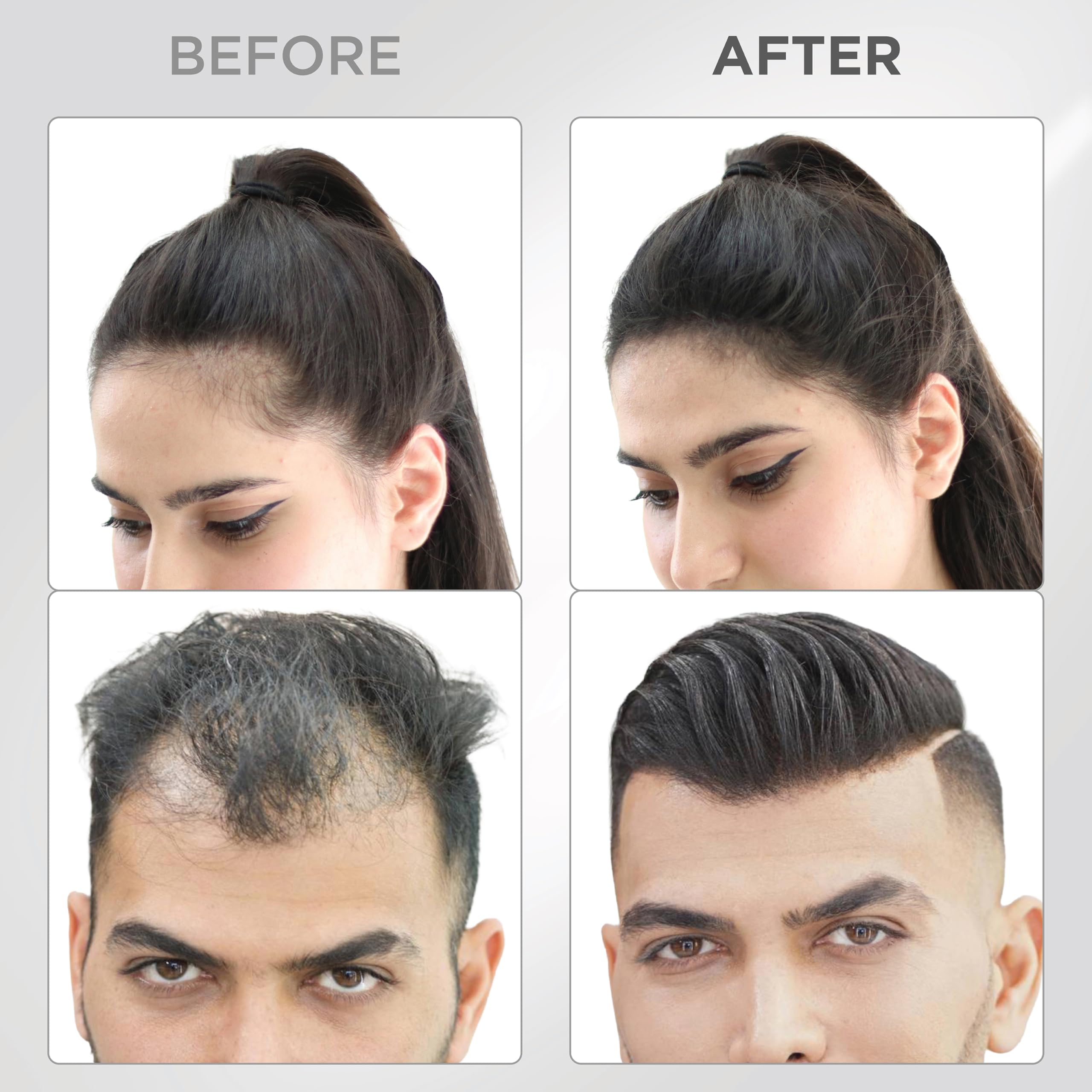 THICK FIBER assure une application simple sur cheveux fins.