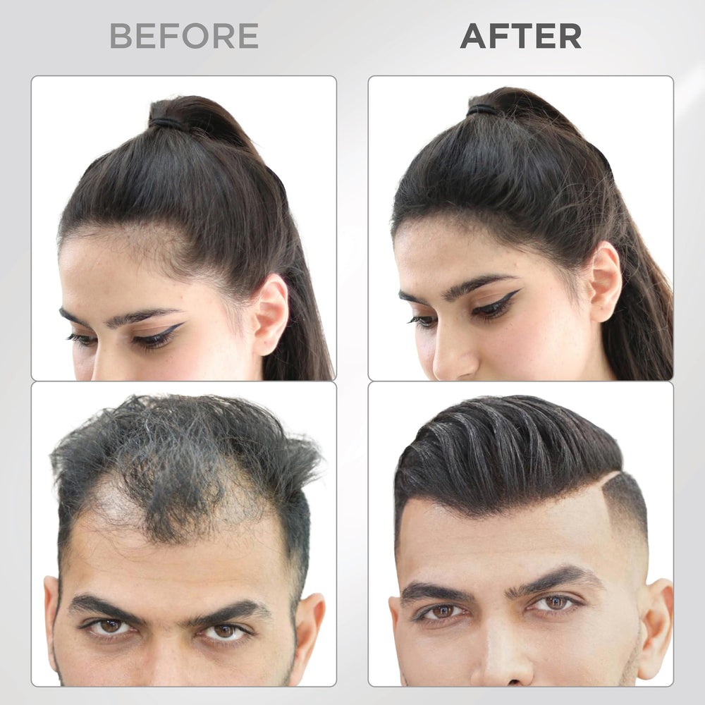 THICK FIBER assure une application simple sur cheveux fins.