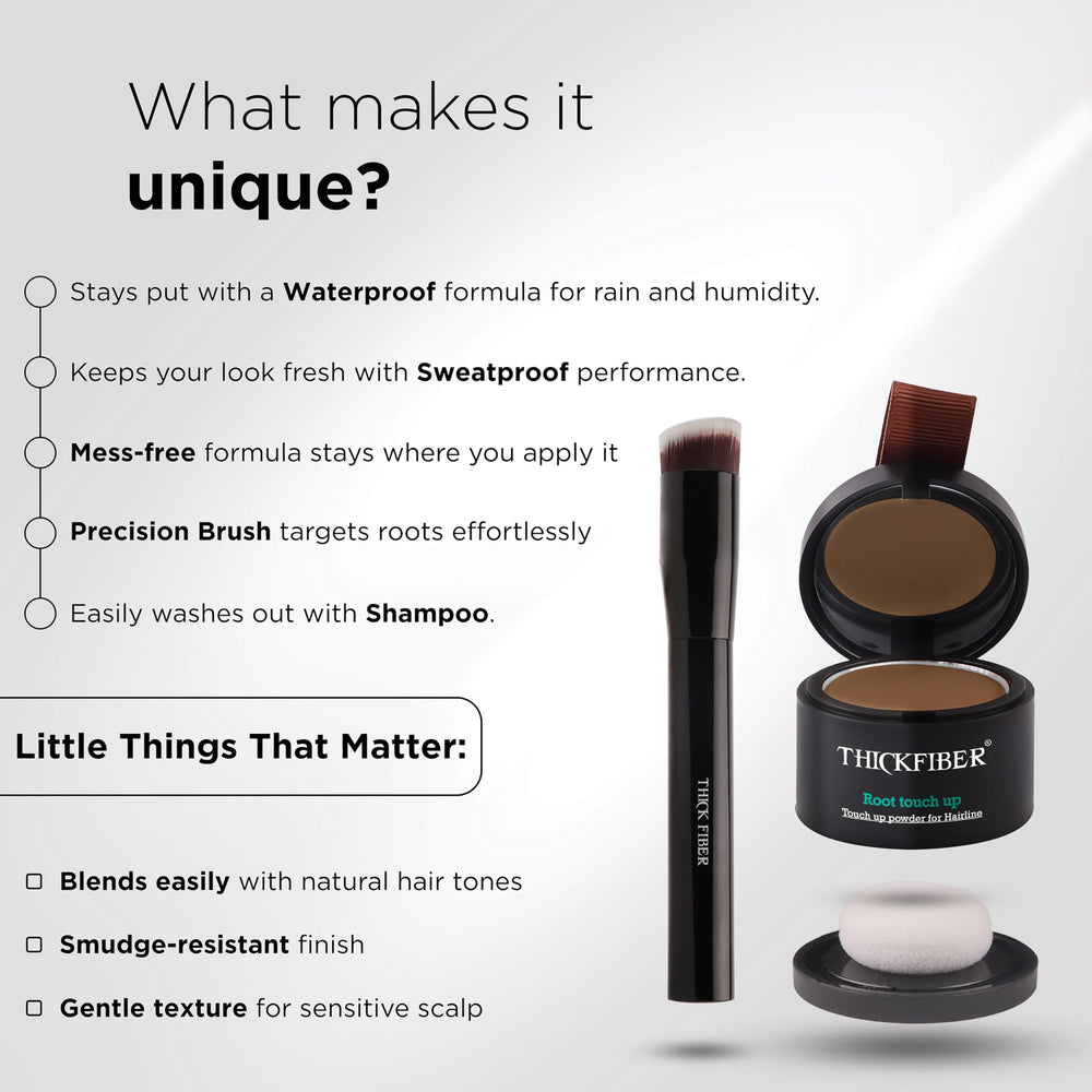 THICK FIBER ensemble d’accessoires facilitant l’application quotidienne.