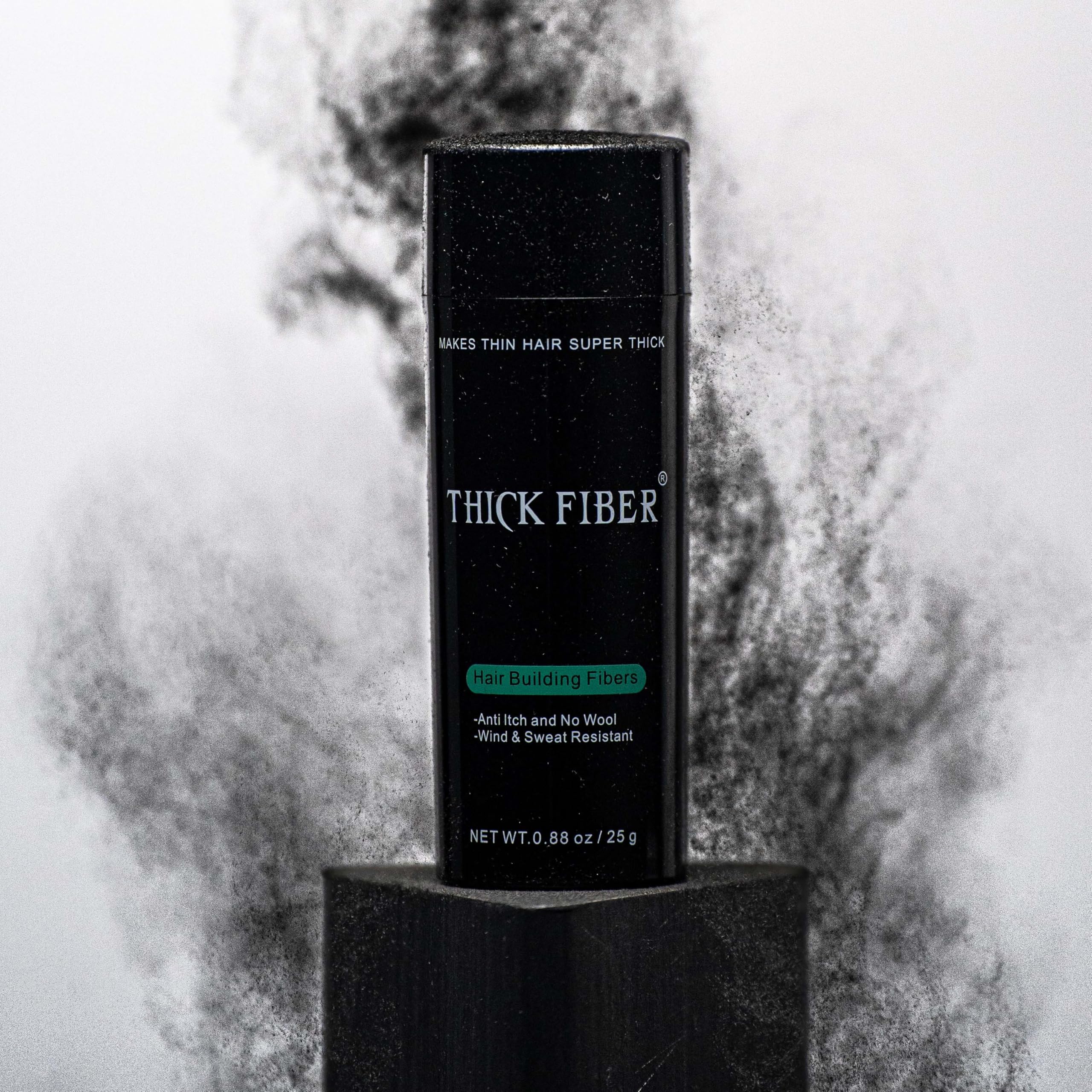 Thick Fiber: fibres de kératine naturelle sans produits chimiques nocifs.