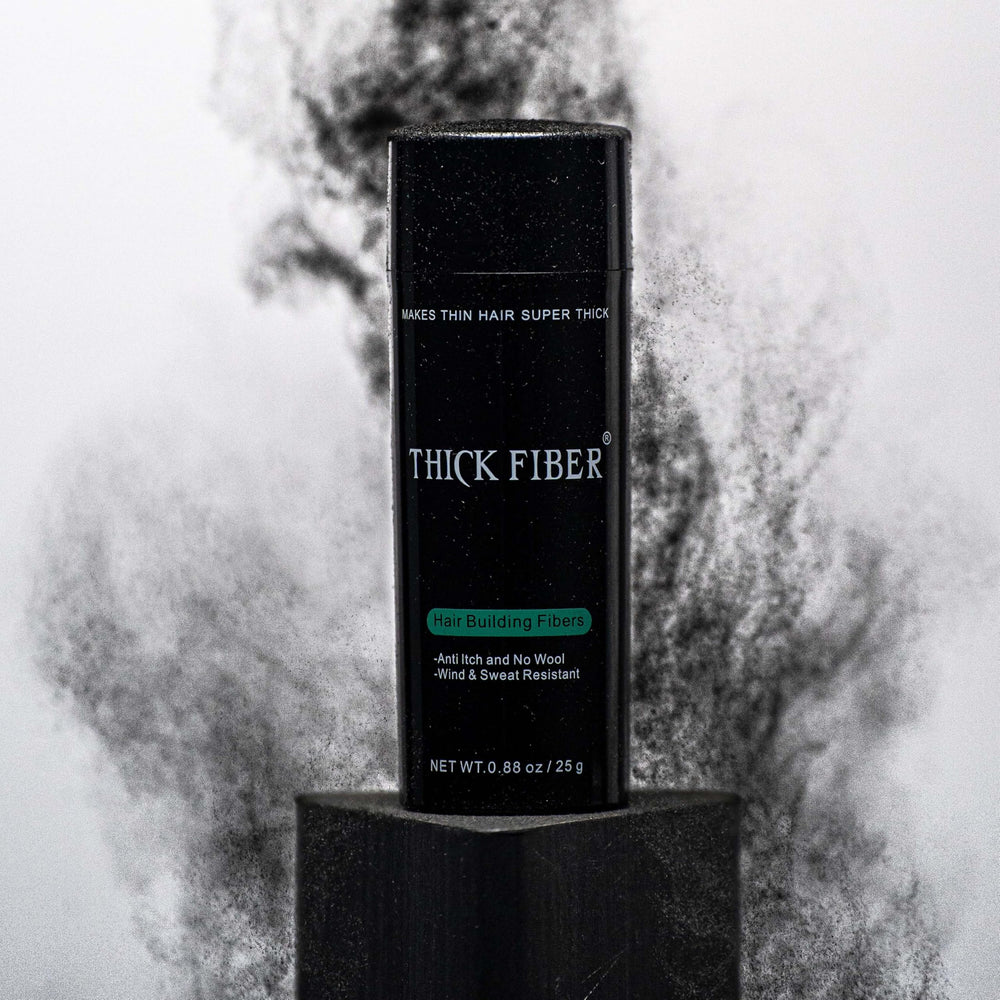 Thick Fiber: fibres de kératine naturelle sans produits chimiques nocifs.