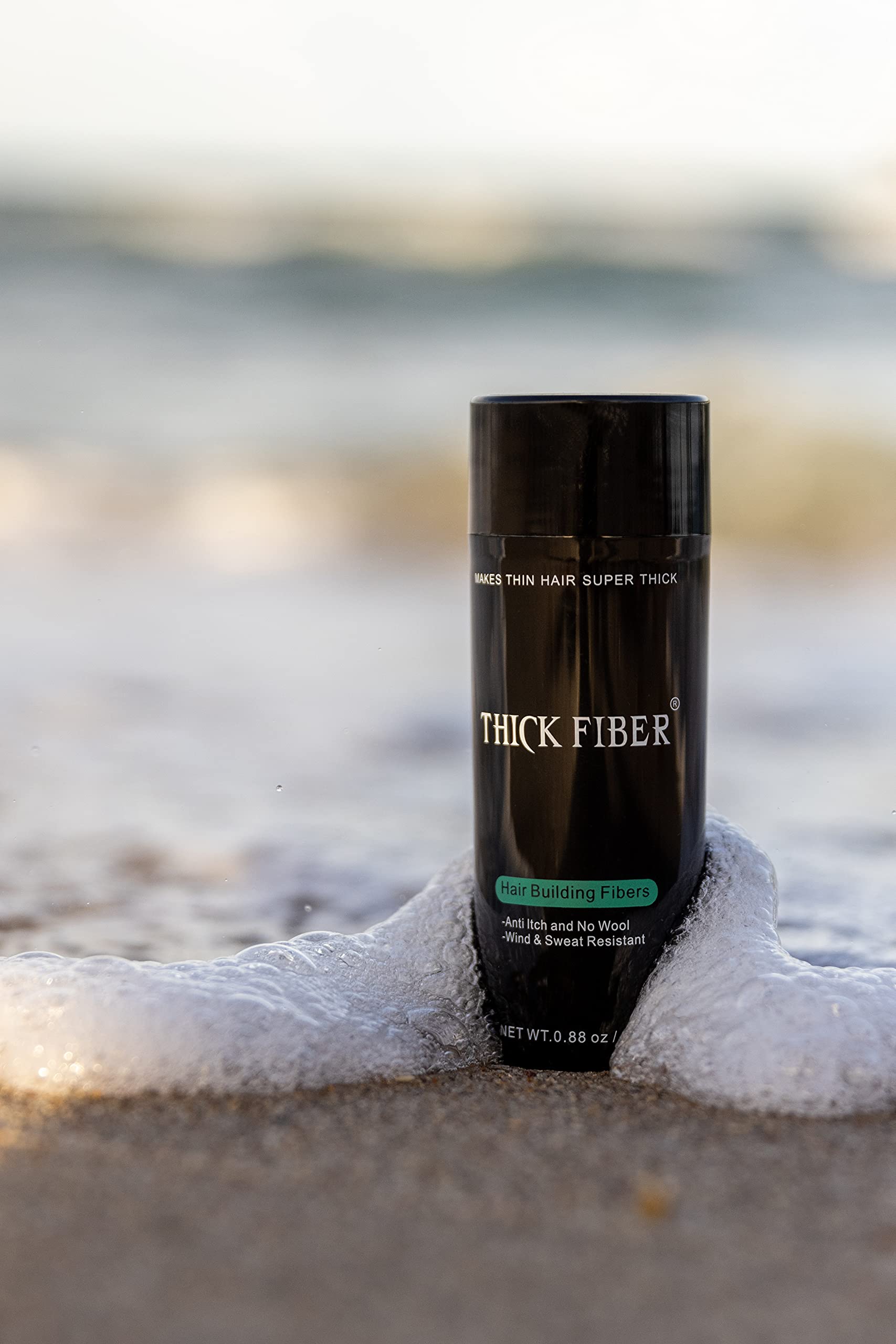 Thick Fiber: keratine naturelle sans produits nocifs et démangeaisons.