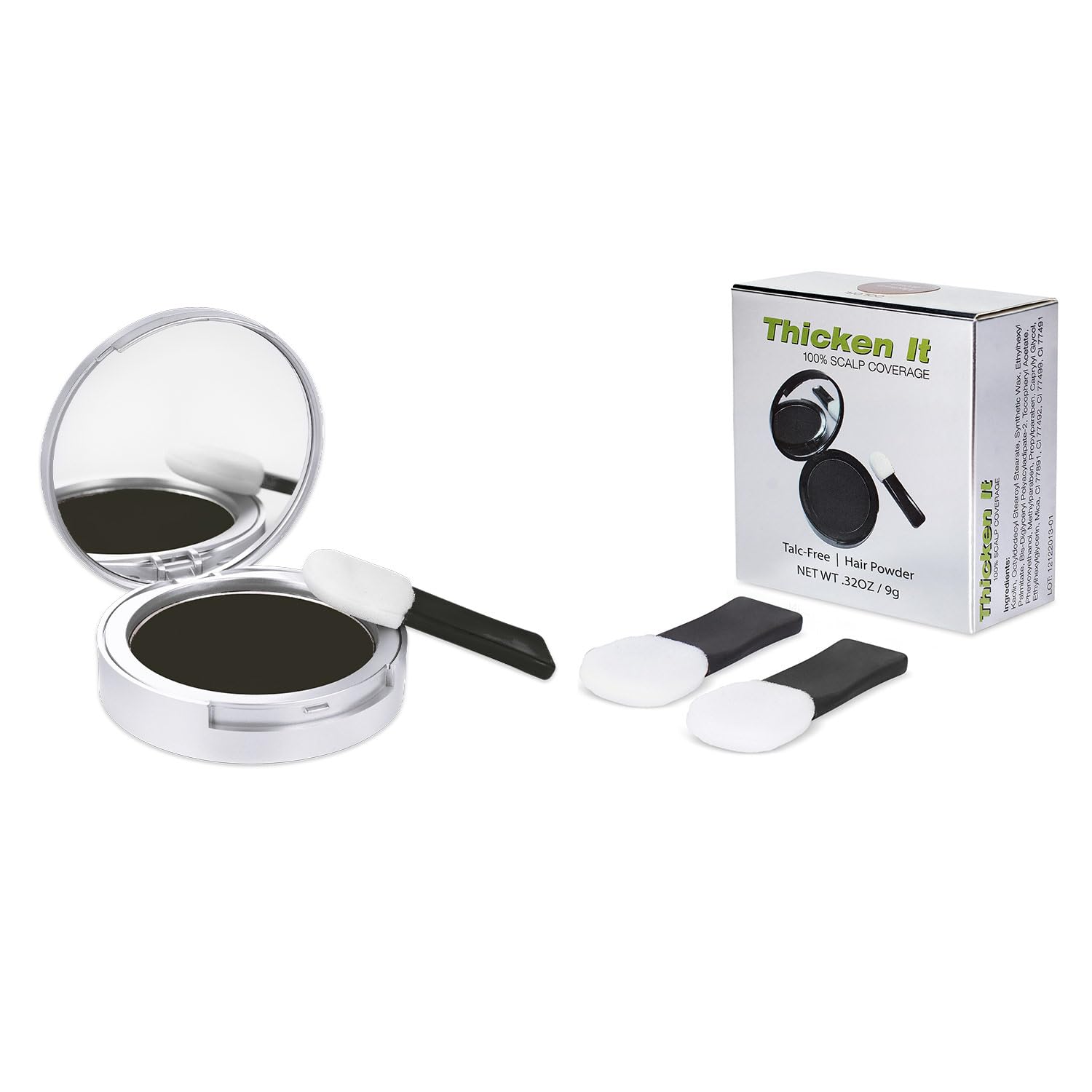 Thicken It applicateur spongieux pour une application précise et rapide.