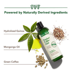 Thicker Fuller Hair conditionneur huile-mongongo, réduction de la casse et cheveux plus résistants.