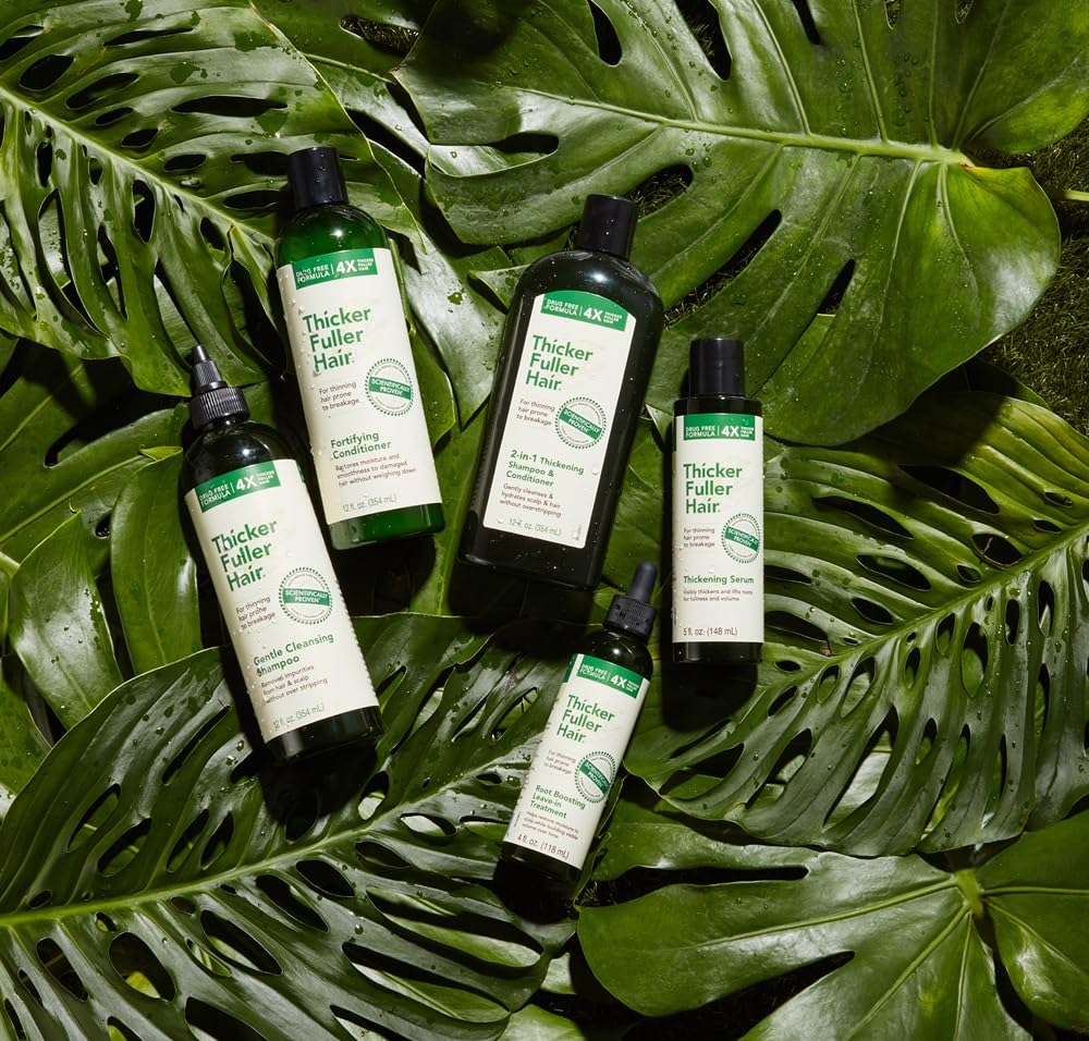 Thicker Fuller Hair – Soin adapté aux cheveux colorés sans sulfates pour douceur.