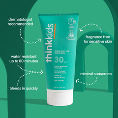 Thinkkids-creme-minerale-face-corps: application douce et rapide sur le visage et le corps