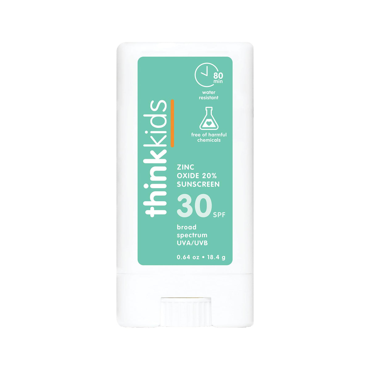 Thinksport visage enfant SPF30, application rapide et pratique.