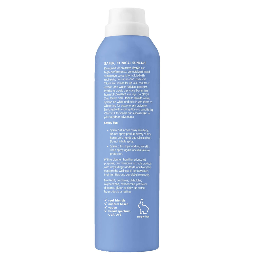 Thinksport formule végane non nano respectueuse des récifs et de la peau.