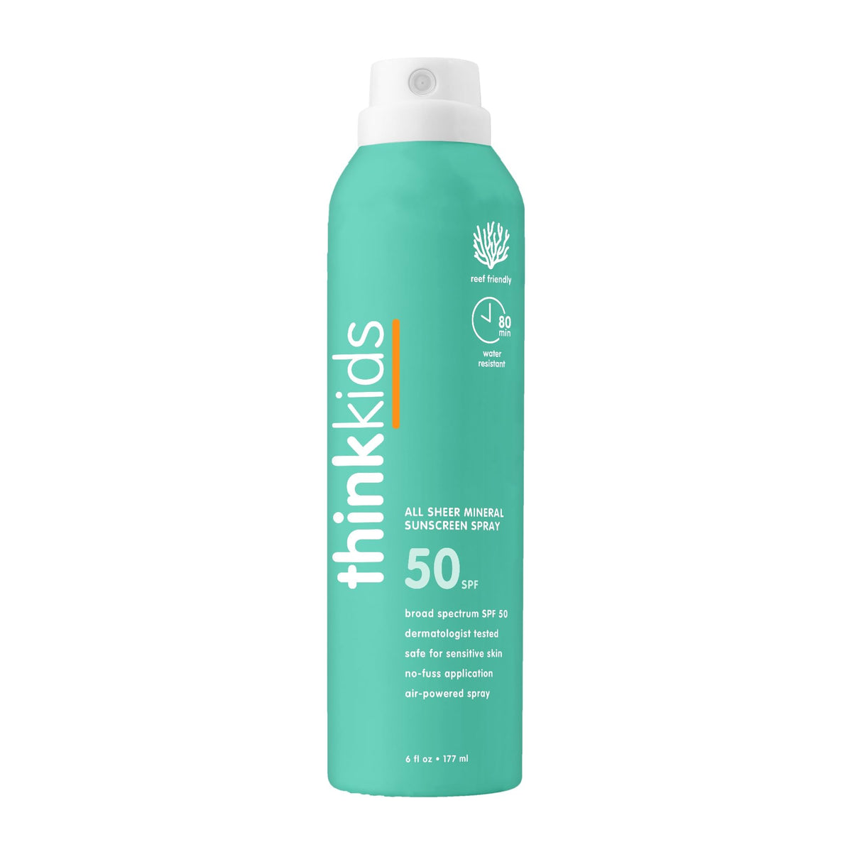 Thinksport spray solaire invisible pour enfant, application rapide et protection efficace.