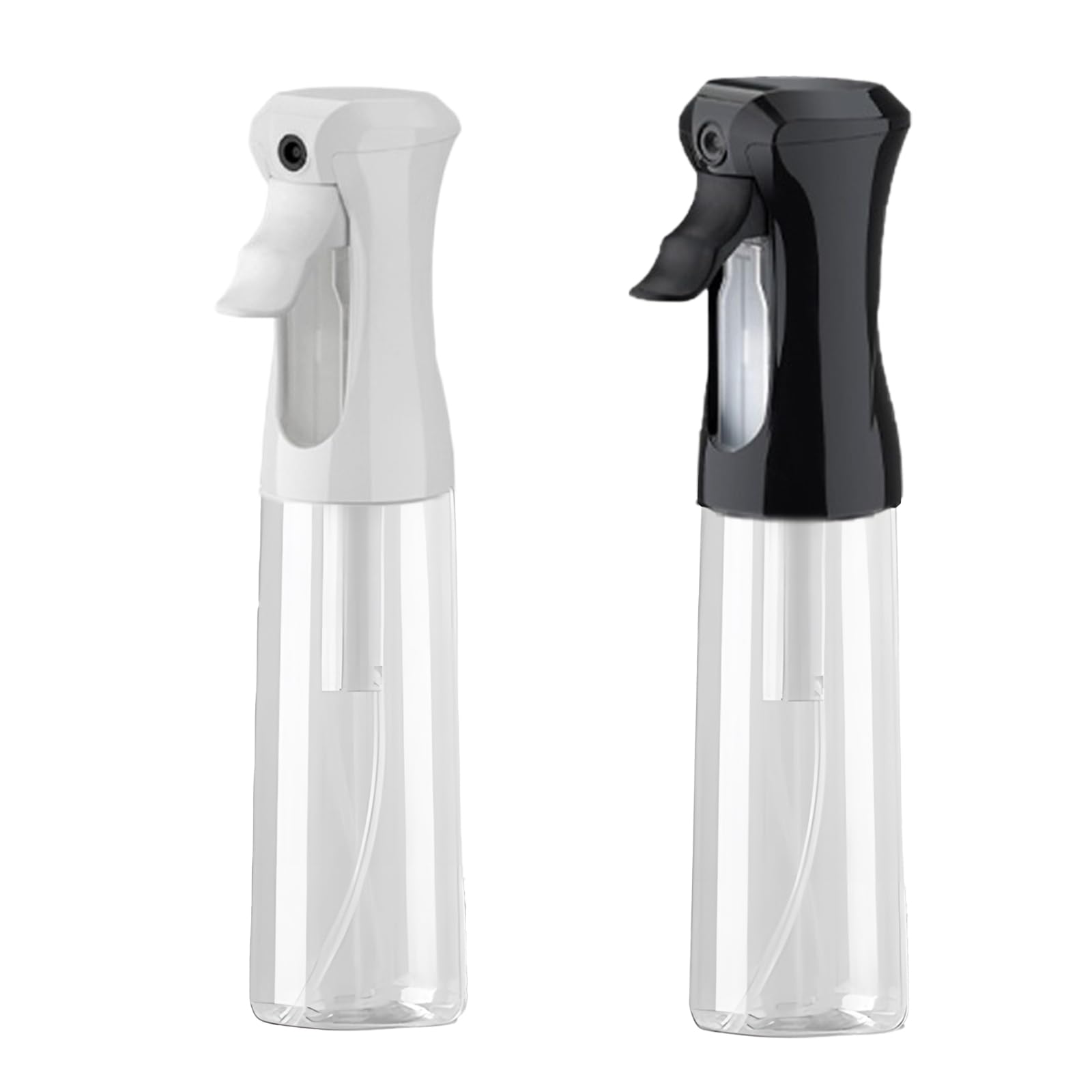 THINTON brumisateur mist coiffure en action, application homogène sur les cheveux.