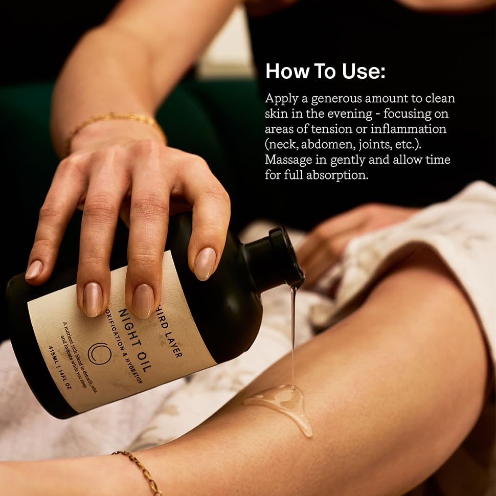 Third Layer Night Oil: application sur peau, texture et absorption