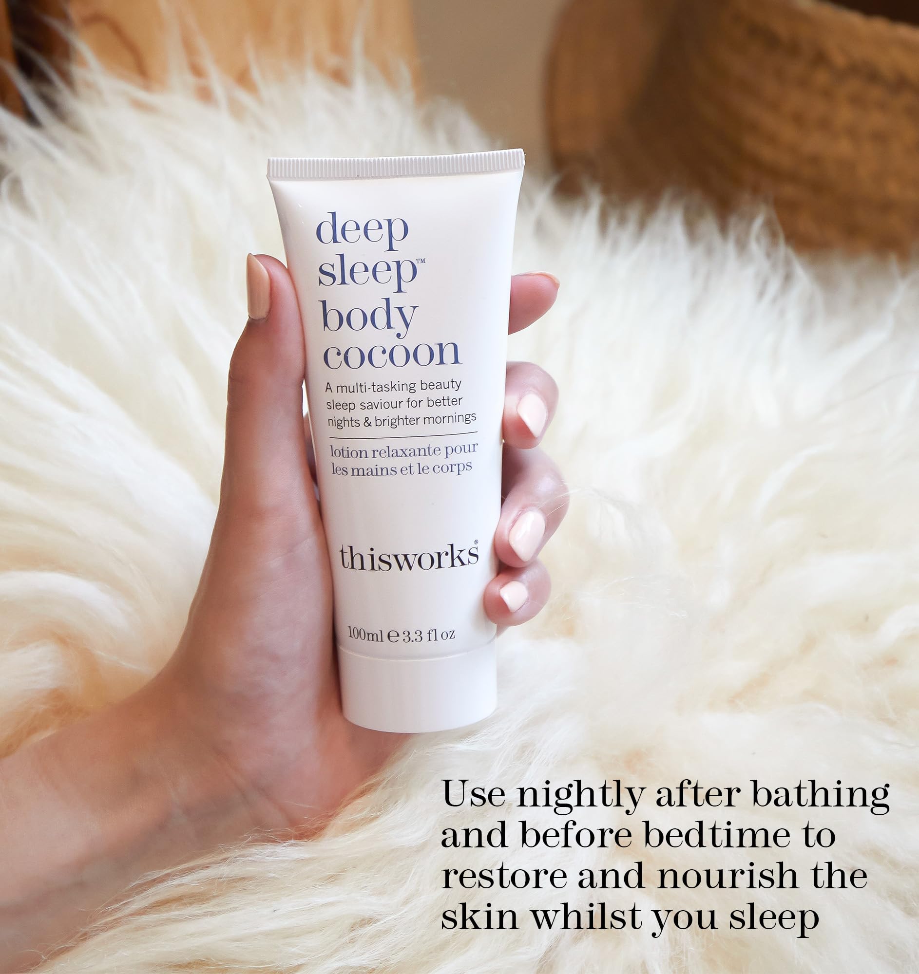 THISWORKS Deep Sleep Body Cocoon – rituel nocturne et routine de fin de journée