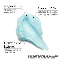 THISWORKS Deep Sleep Body Whip, infusion lavande-camomille-vetiver pour un rituel apaisant.
