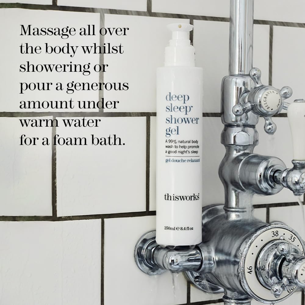 THISWORKS Gel Douche Sommeil Profond – camomille et douceur pour la peau.
