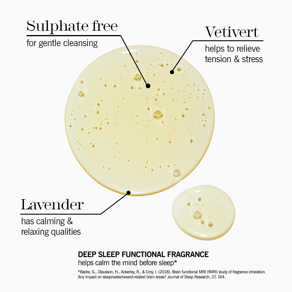 THISWORKS Gel Douche Sommeil Profond – huile essentielle apaisante parfumant légèrement.