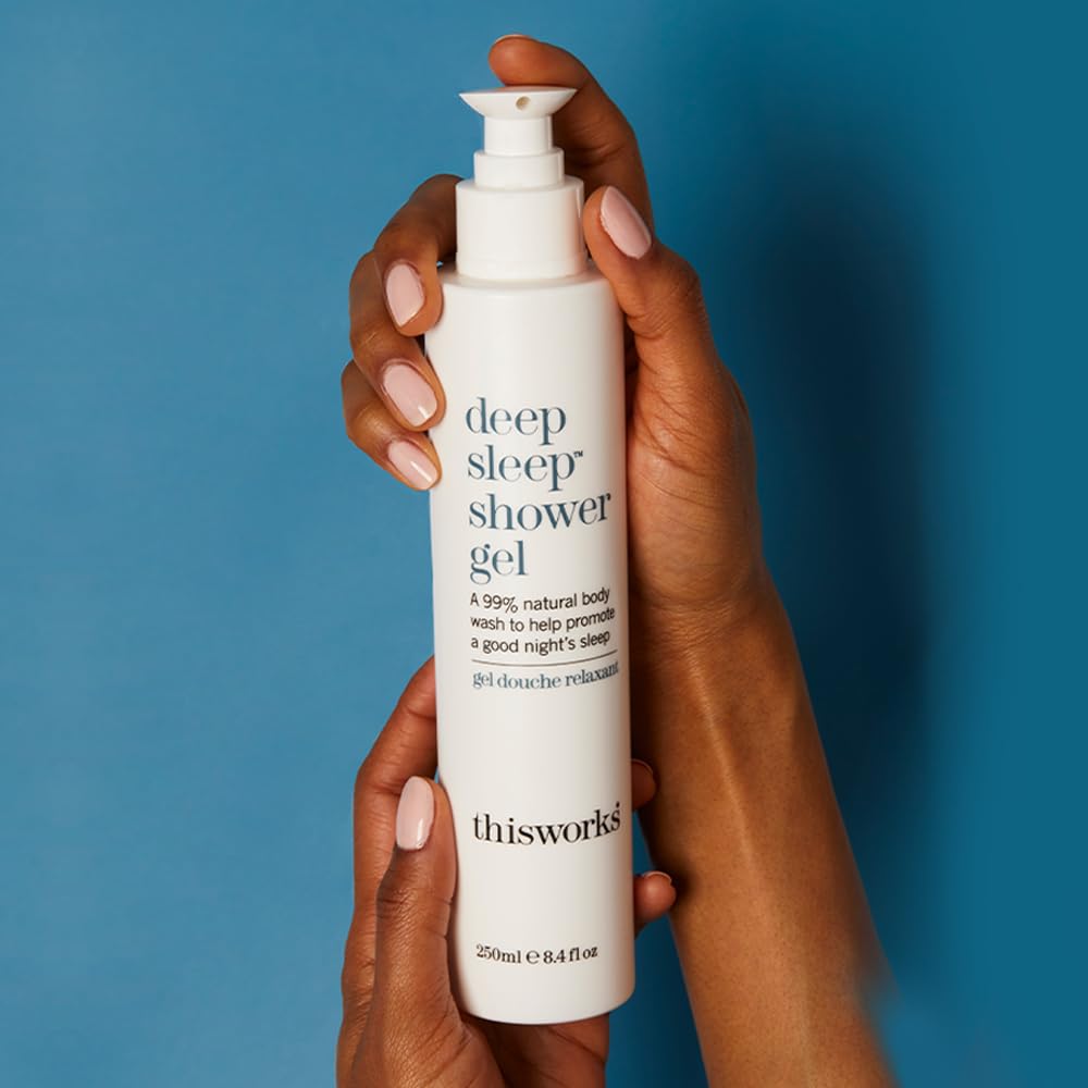 THISWORKS Gel Douche Sommeil Profond – vétiver relaxant, rituel bien-être du soir.