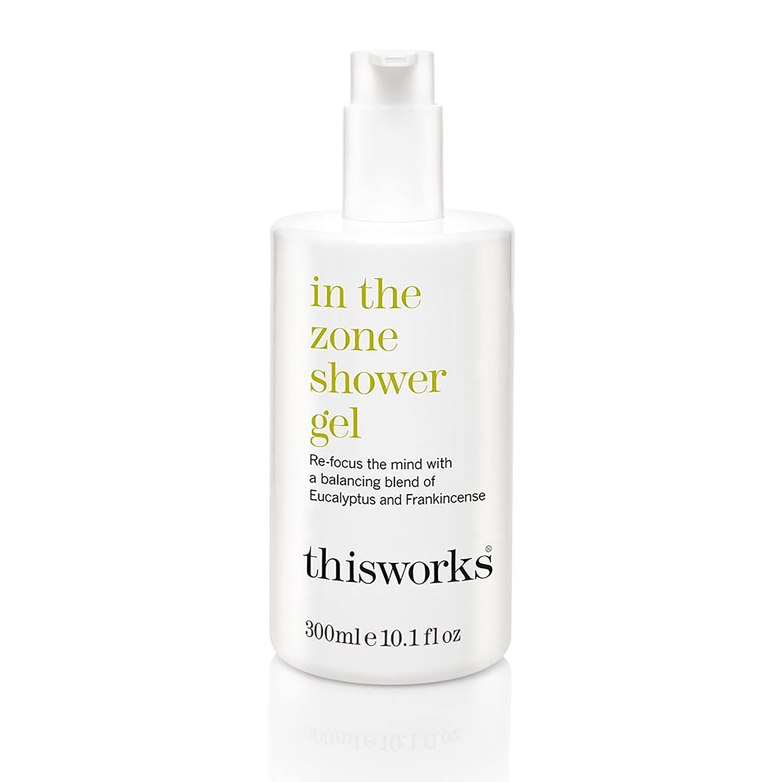 THISWORKS In The Zone Gel Douche, bouteille moderne revitalise la peau lors de la douche