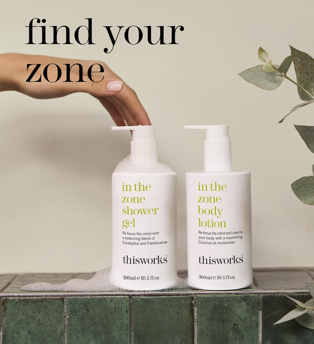 THISWORKS In The Zone Gel Douche, emballage ecologique respectueux de l environnement