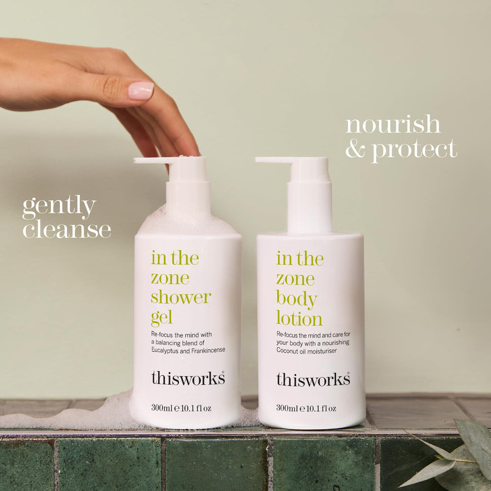 THISWORKS In The Zone Gel Douche, extrait encens offrant une sensation apaisante