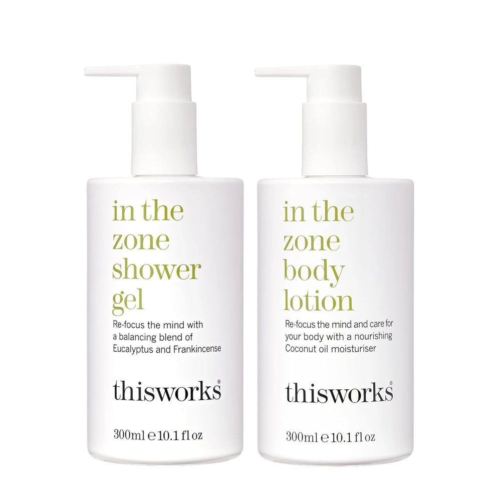 Gel douche THISWORKS Zone: rafraîchissant et revitalisant grâce à l'eucalyptus et l'encens.