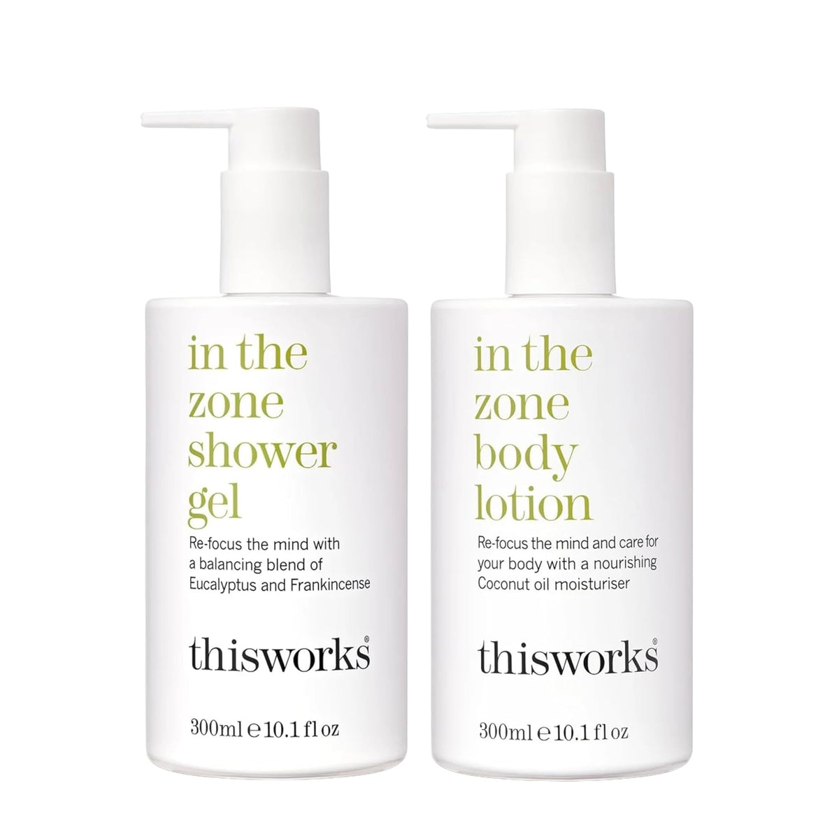 Gel douche THISWORKS Zone: rafraîchissant et revitalisant grâce à l'eucalyptus et l'encens.