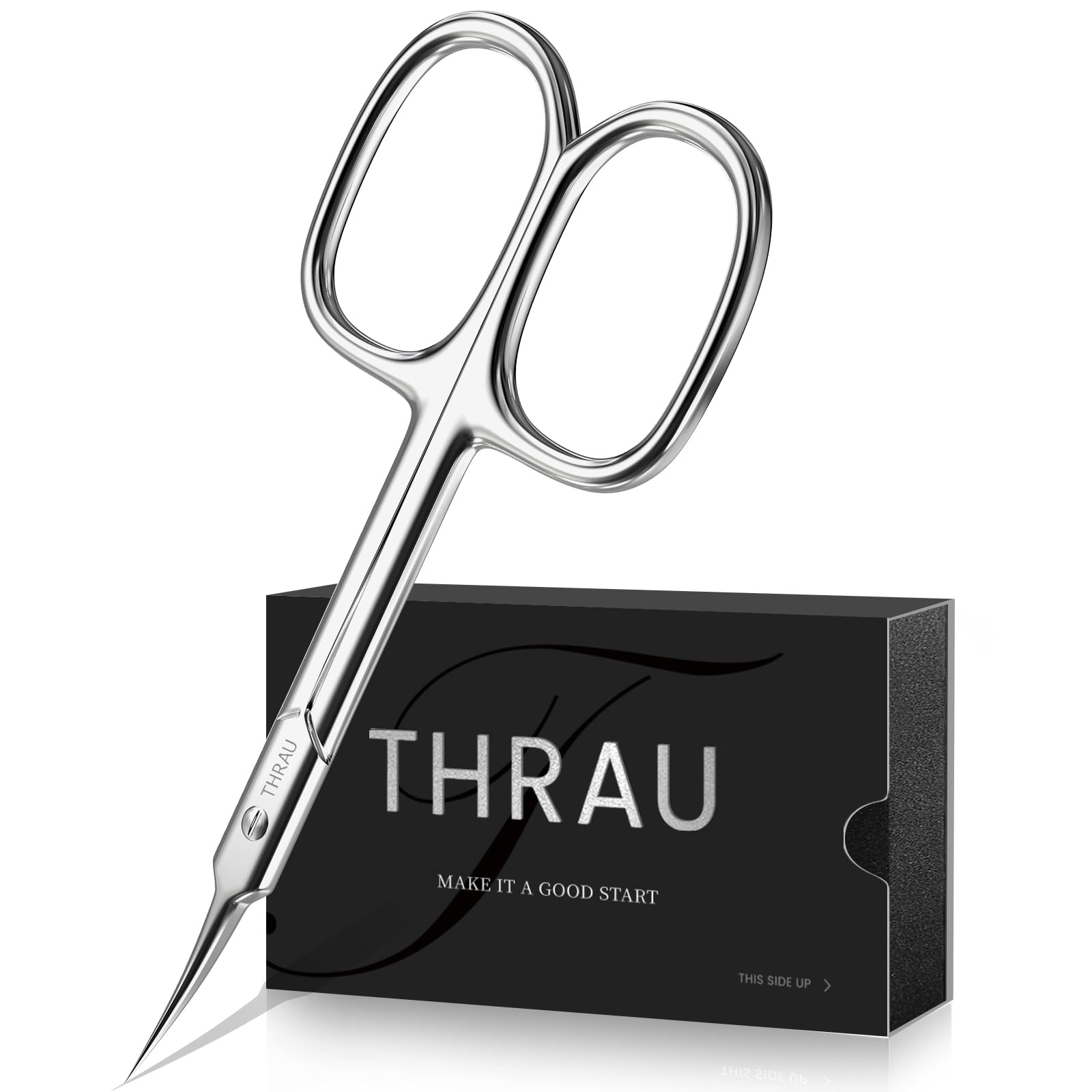 THRAU compact design fits in your bag for travel grooming.