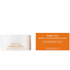 Three Ships Brighter Days masque yeux algue rouge avocat, hydratation rafraîchissante.