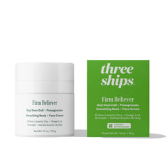 Three Ships crème goji stem cell pour le cou et le visage, hydratation en profondeur.