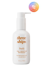 Texture gel translucide de Three Ships Purify Aloe + Acide Aminé
