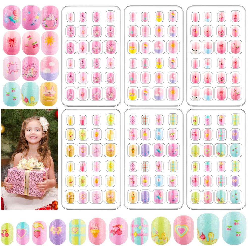 Thrilez ongles-enfants designs mignons, application facile et fini brillant.