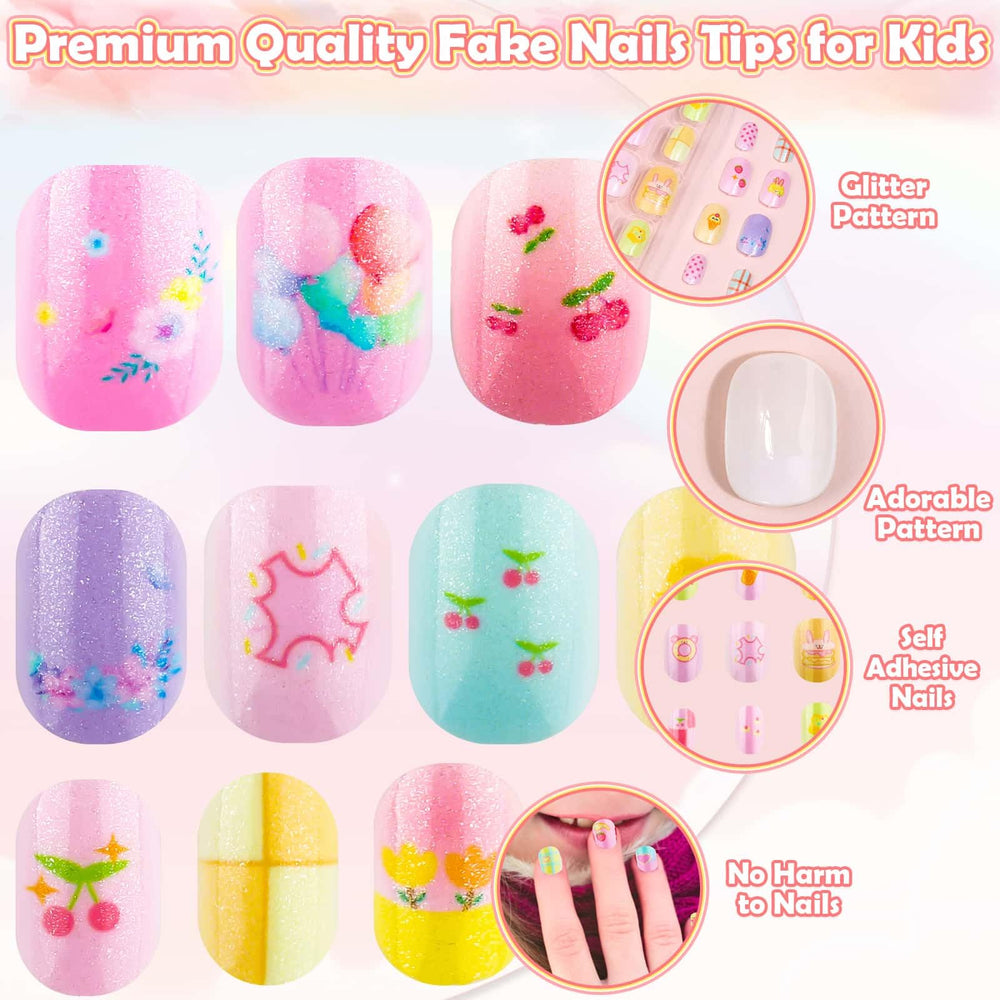 Thrilez ongles-enfants tailles-differentes pour un ajustement précis.