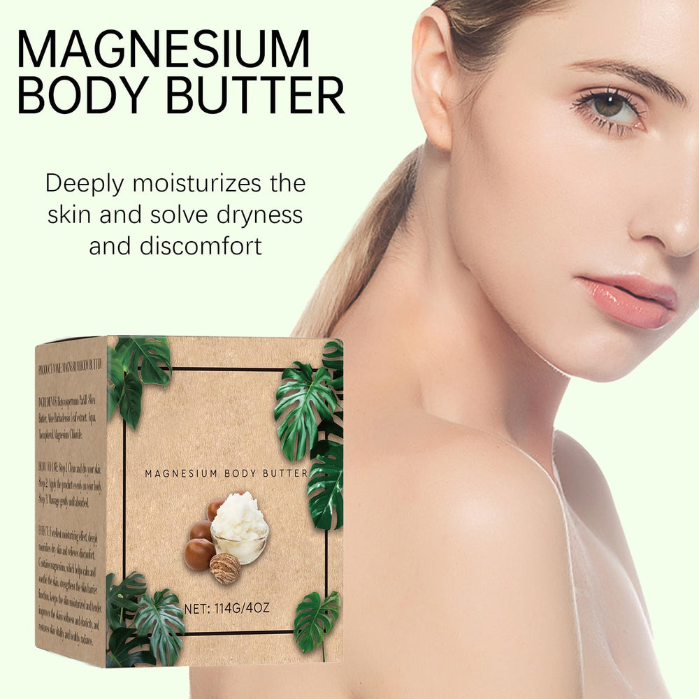 THUIOP Beurre magnésium – hydratation profonde pour la peau.
