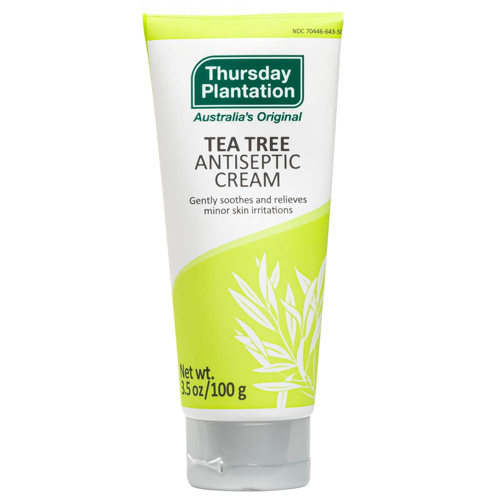 Crème antiseptique Thursday Plantation en tube, antibactérienne naturelle pour irritations mineures