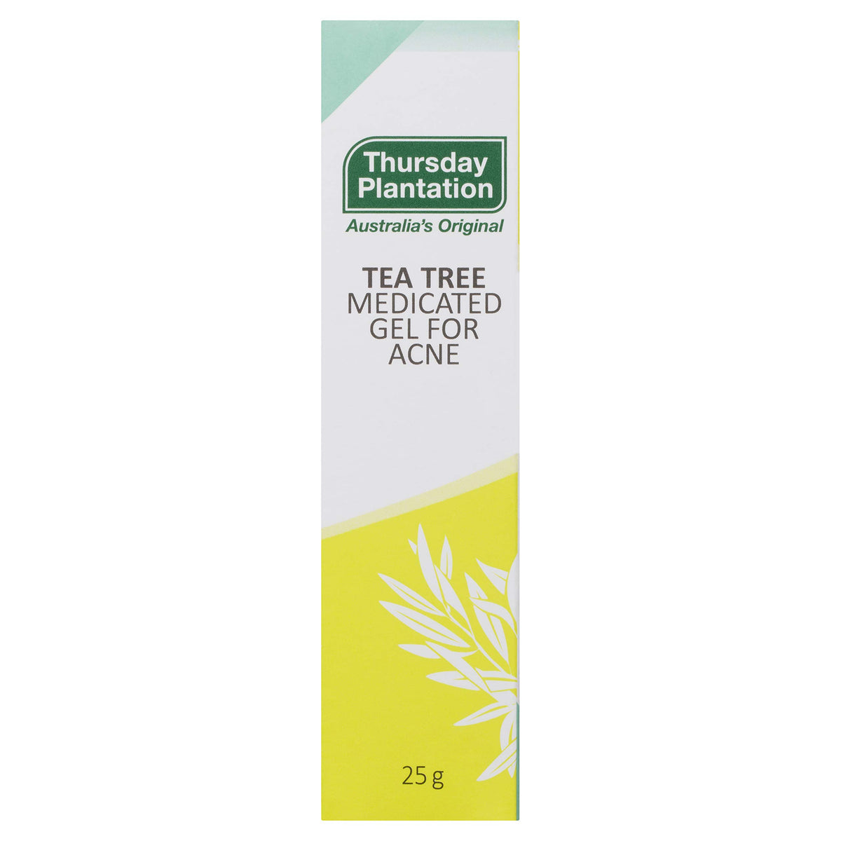 Gel Tea Tree Thursday Plantation dans emballage, soin ciblé pour peau à problèmes.