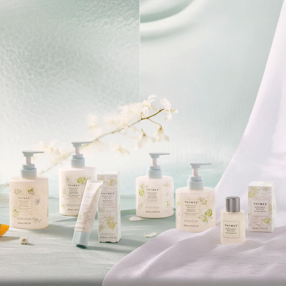 Thymes Crème Mains Restorative – application quotidienne.