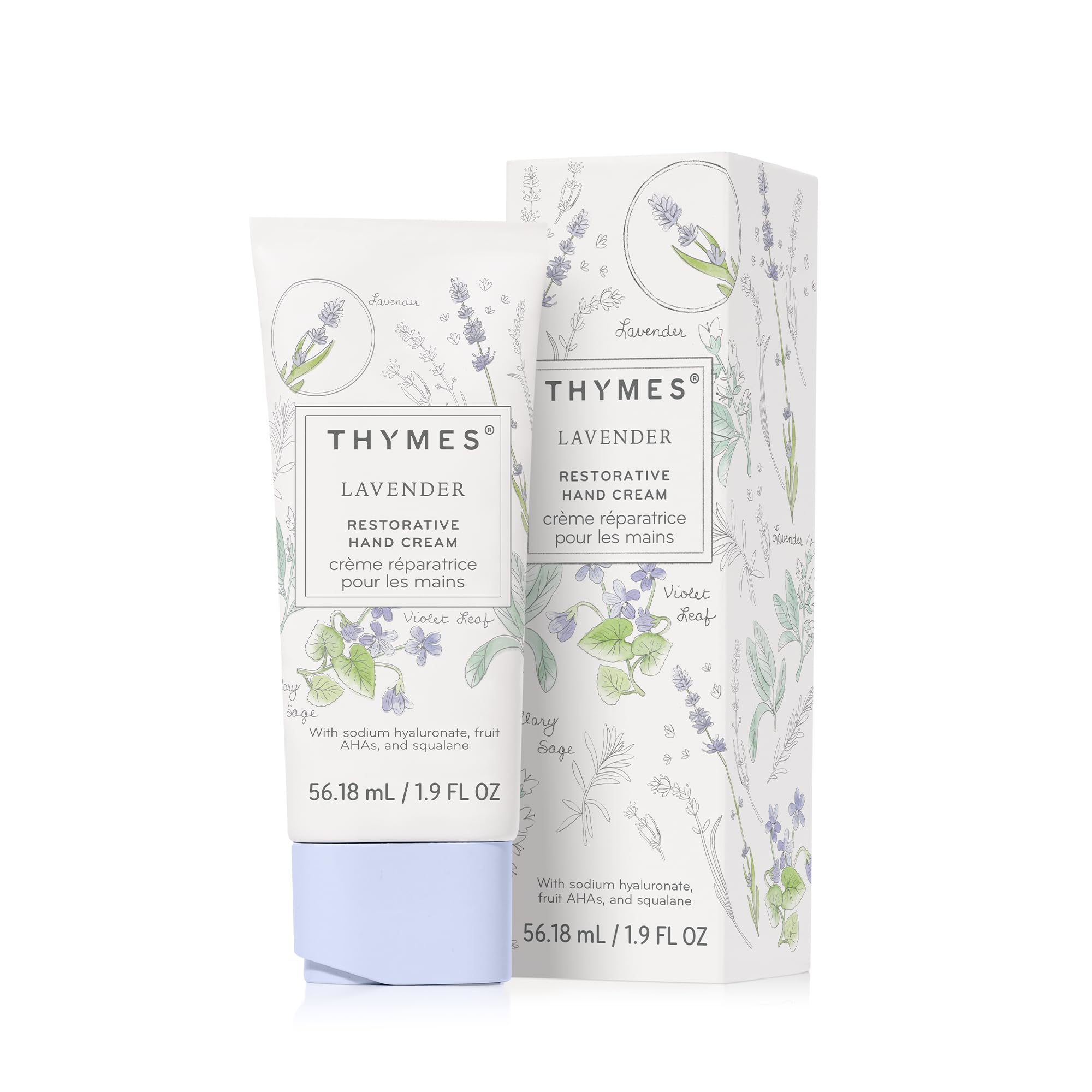 Thymes Restorative Mains dans un tube compact pour emporter