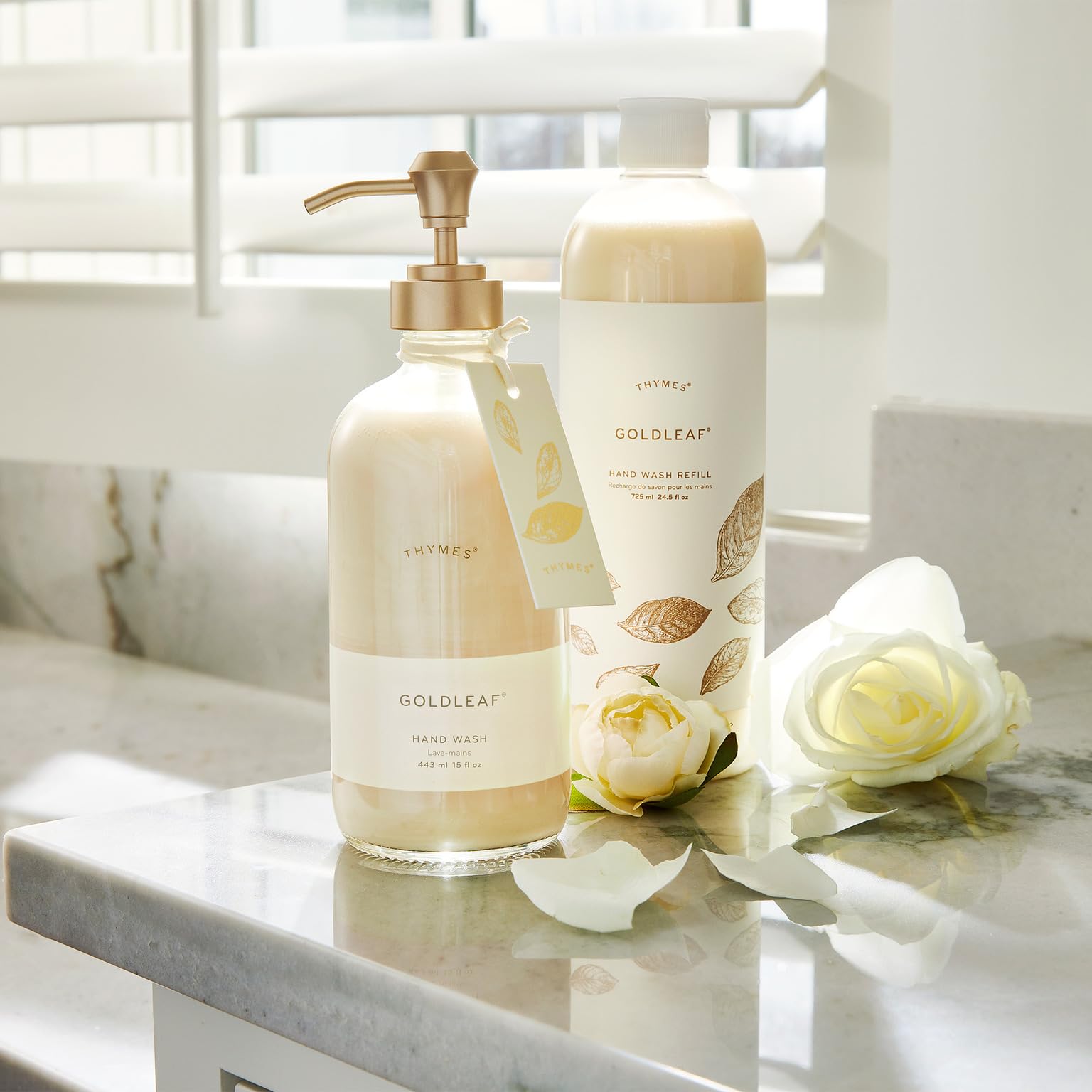 Thymes Goldleaf Parfum Jasmine Rose : fragrance florale enveloppante et élégante