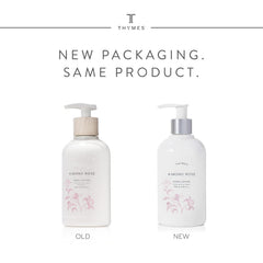 Thymes Lotion Mains Kimono Rose : emballage artisanal élégant, cadeau idéal.