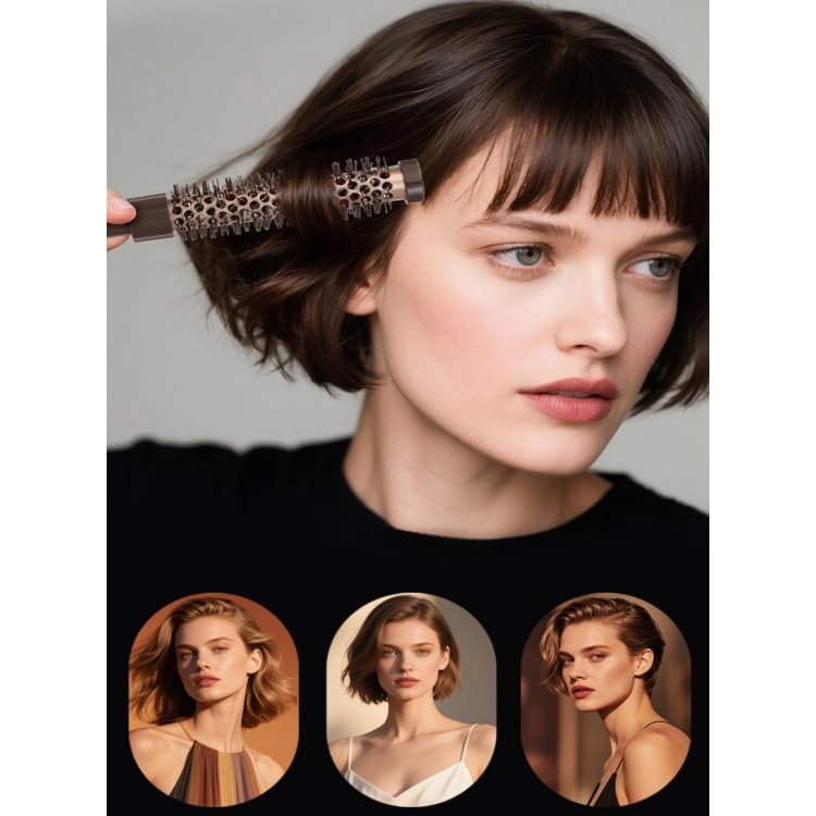 TIENQI brosse pour frange et volume cheveux fins.