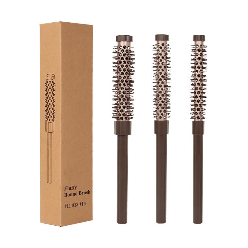 TIENQI mini-brosse-rouleau-quiff pour volume à la racine.