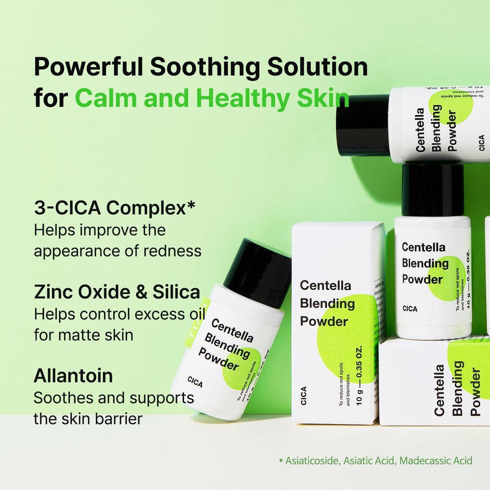 TIAM Centella Blending Powder 3-CICA Complexe apaise et soutient la barriere