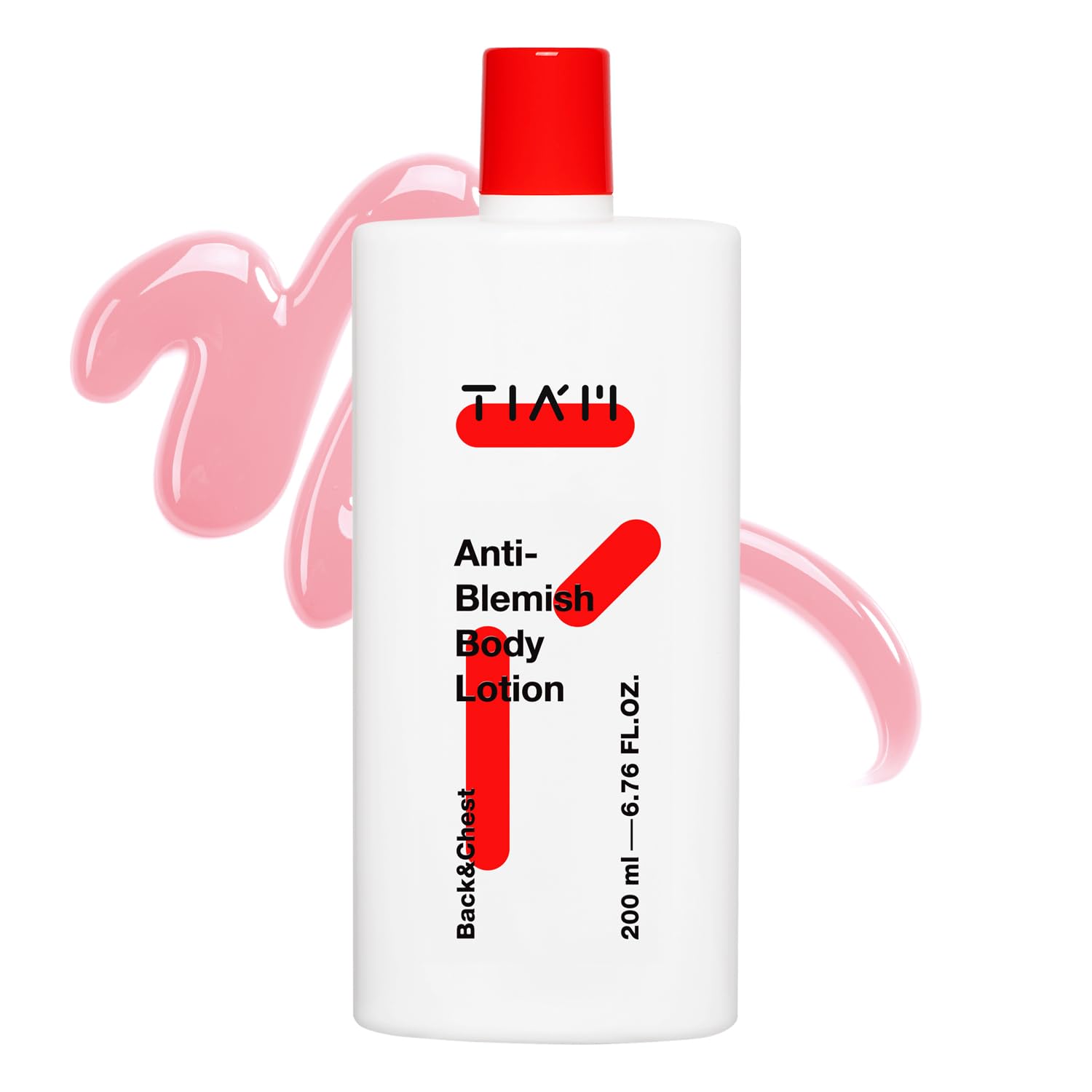 TIAM Lotion Corps Anti-Imperfections – flacon élégant et peau du dos plus nette.