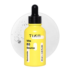 TIAM Vita B3 Source Serum — bouteille prête pour une routine éclatante quotidienne.