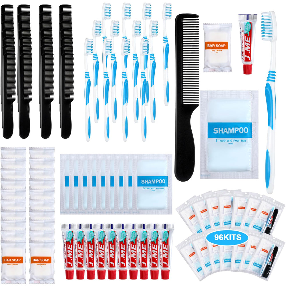 Ensemble Tiangrid 96 kits hygiène prêt à distribuer, pratique pour les dons