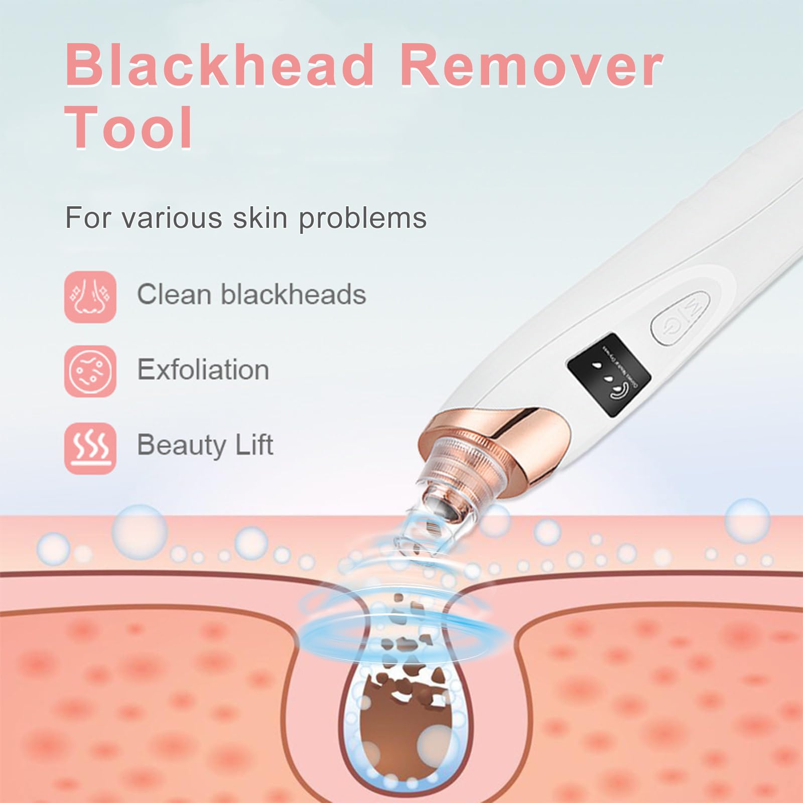 Kit TIANMENSHAN : 9 accessoires pour pores et nez.