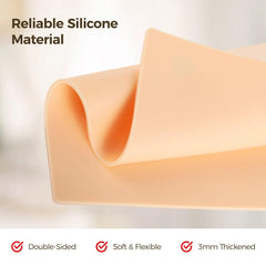 Tideme plaque-pratique silicone 3 mm résiste à l'usure et colorisation facile