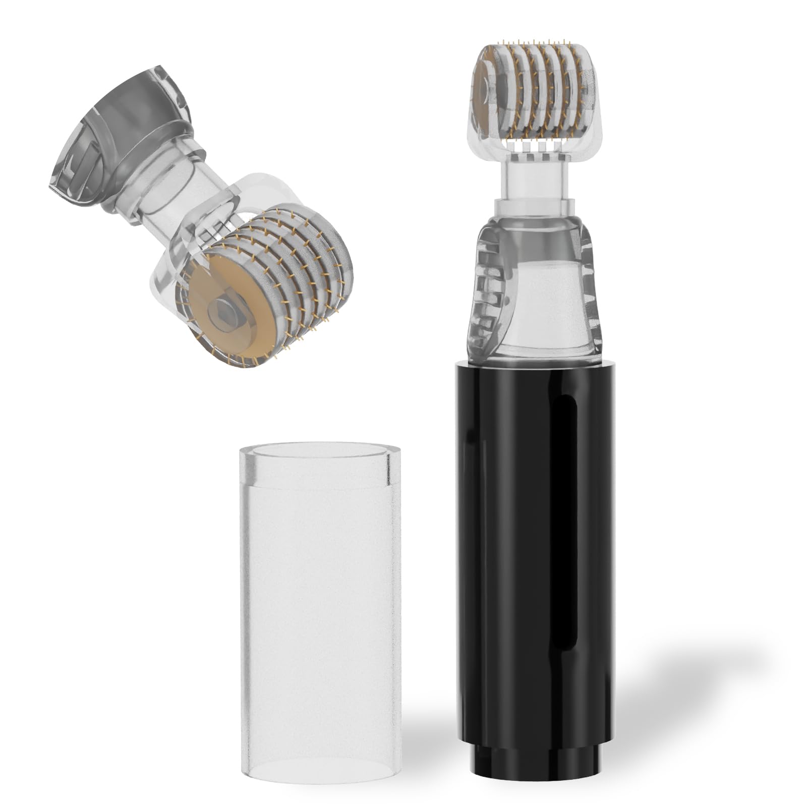 Tidewish Derma Roller avec reservoir: soin capillaire pratique et absorption optimale du serum