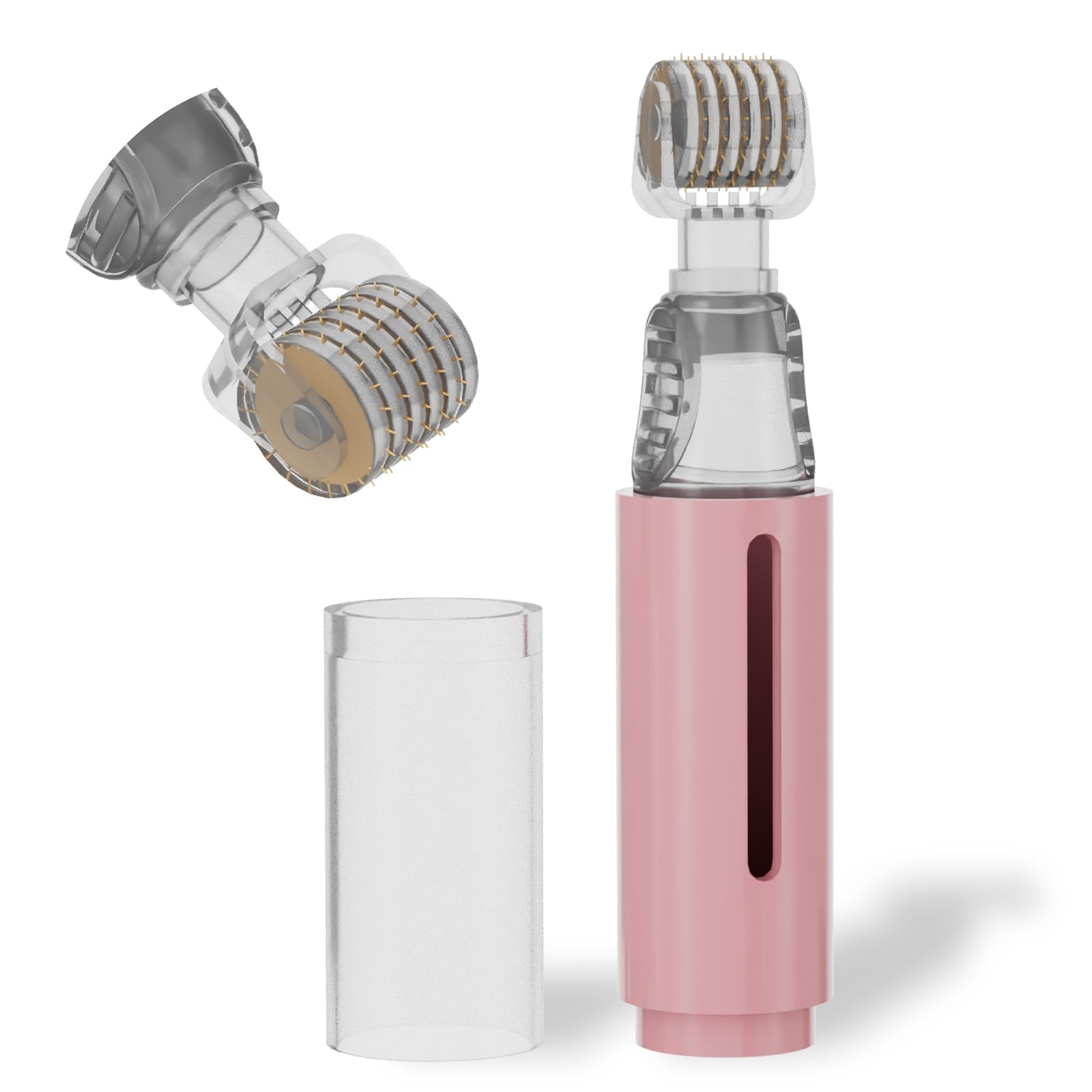 TIDEWISH Derma Roller Lèvres avec réservoir intégré pour lisser les ridules.